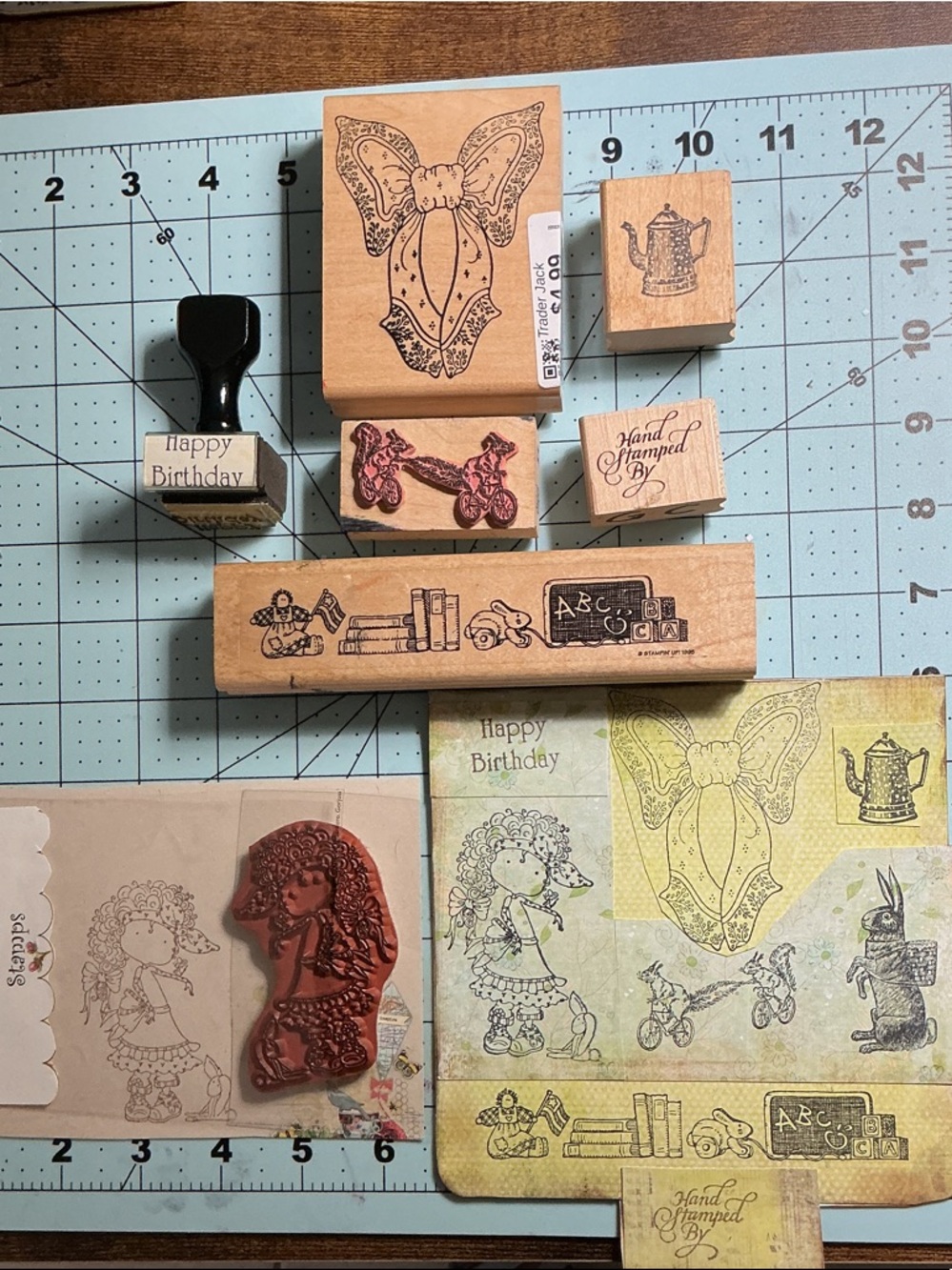 Mixed Media Rubber Stamps (7)